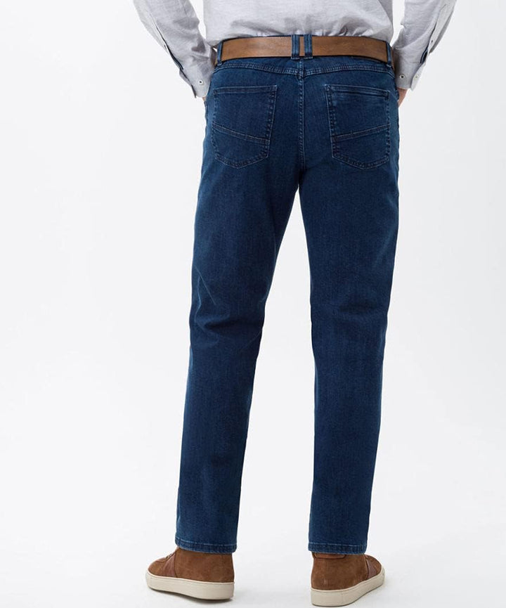 EUREX by Brax Herren Style Luke Jeans, Blau Stone