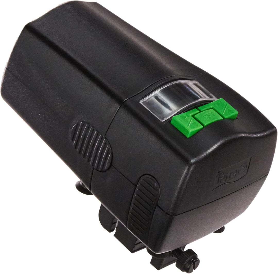 Tetra myFeeder Futterautomat für Zierfische im Aquarium, anthrazit, inklusive Batterien ohne Batteri