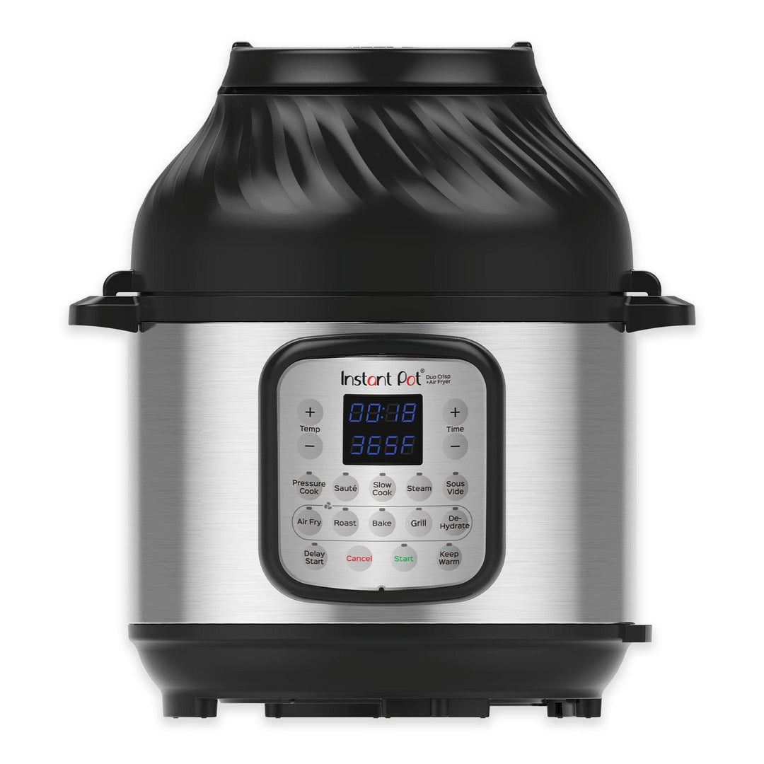 Instant Pot Duo Crisp + Heissluftfritteuse 11-in-1 Elektro-Multikocher 7,6 L - Schnellkochtopf, Luft