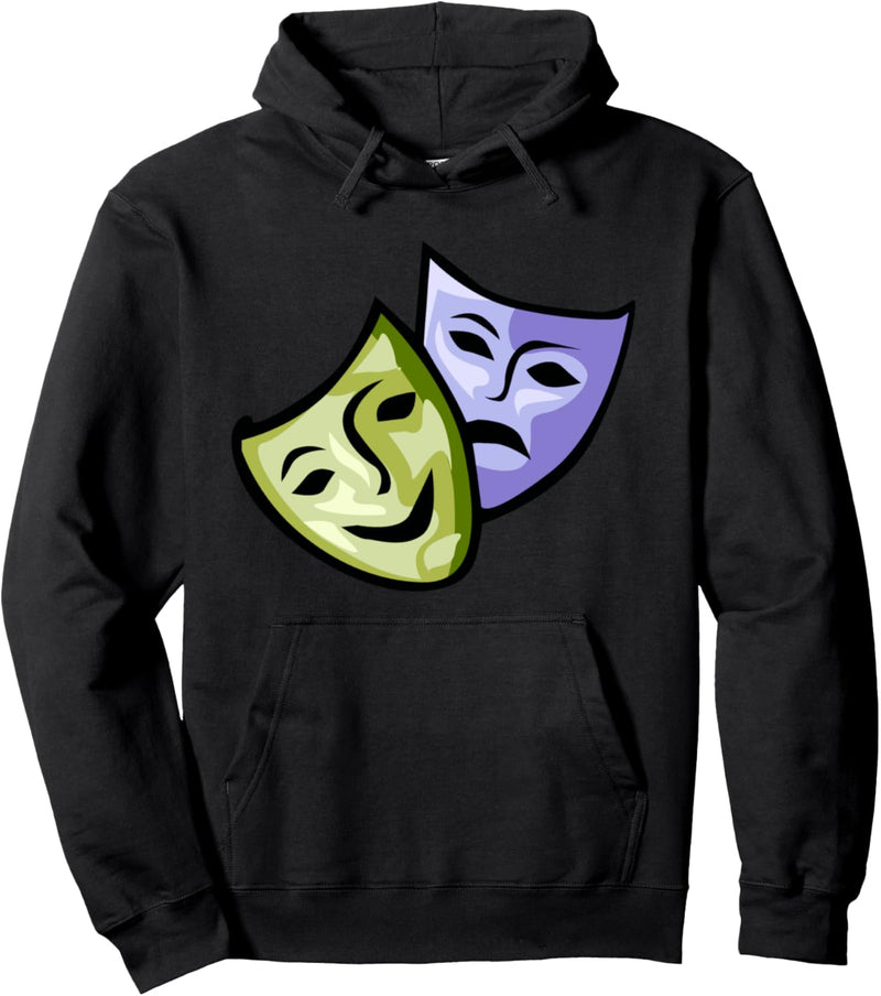 Comedy Trady Theater Masken Pullover Hoodie