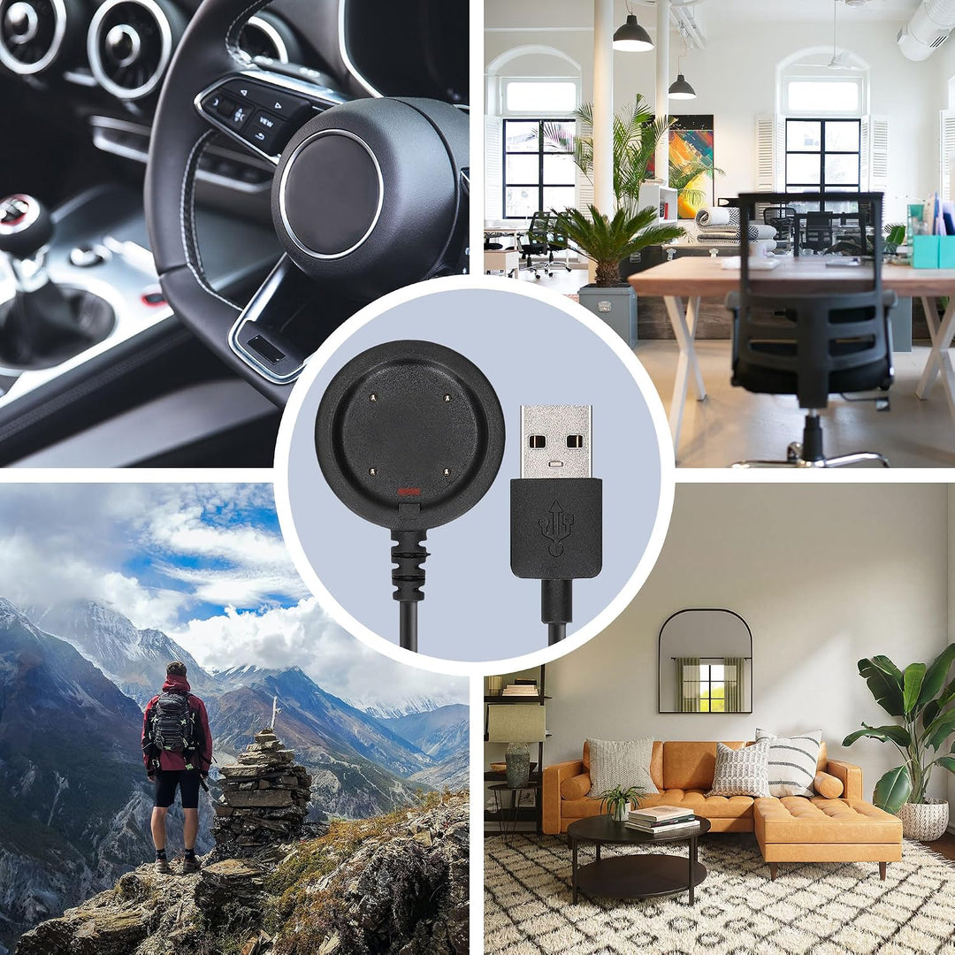 kwmobile USB Kabel Charger kompatibel mit Polar Vantage V / V2 / Vantage M/Ignite/Ignite 2 / Grit X