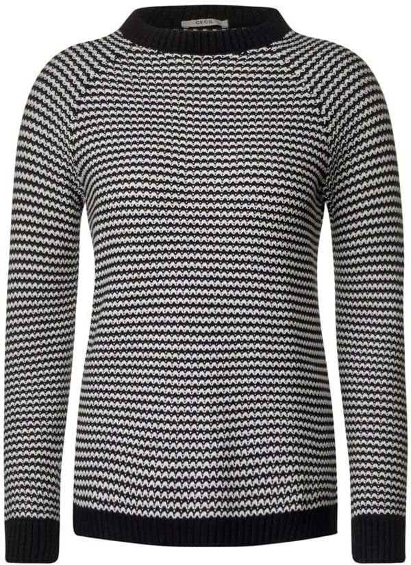 Cecil Damen B302167 Strickpullover XL Grau, XL Grau