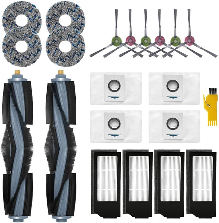 Laimaiou Zubehörset Ersatz für ECOVACS DEEBOT X1 OMNI & X1e OMNI & X1 TURBO & X1+ Roboterstaubsauger