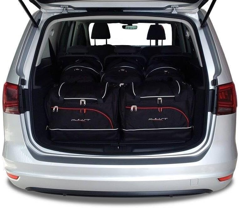 KJUST Dedizierte Reisetaschen 5 STK kompatibel mit VW Sharan II 2010+ Car Bags