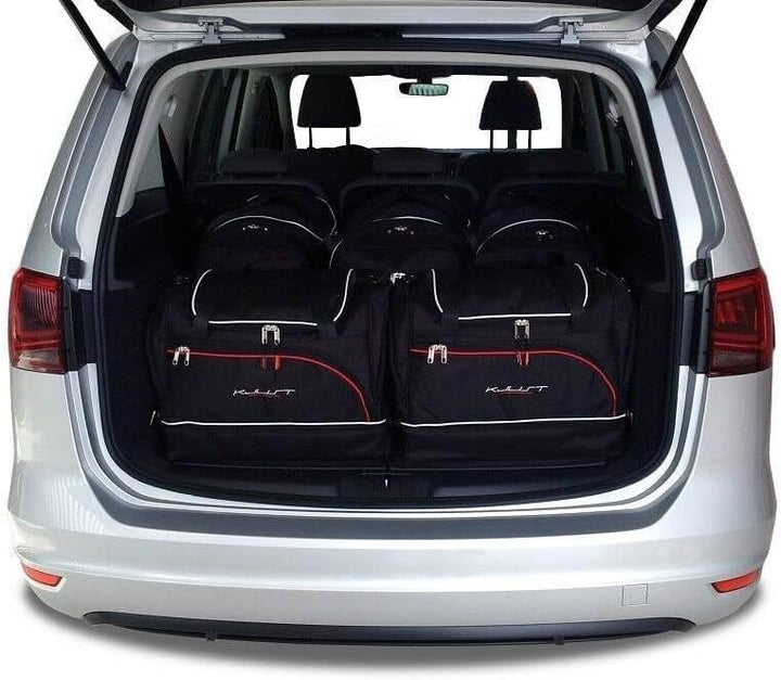 KJUST Dedizierte Reisetaschen 5 STK kompatibel mit VW Sharan II 2010+ Car Bags