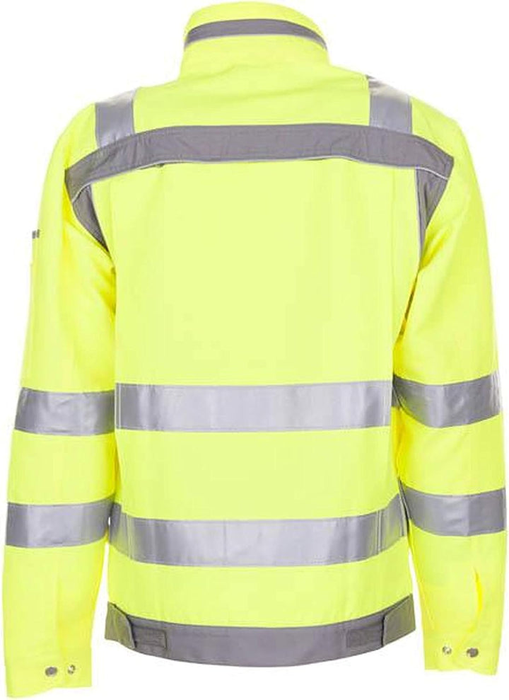 Grösse 106 Unisex Planam Plaline Warnschutz Blouson gelb zink Modell 5601 106 Gelb/Zink, 106 Gelb/Zi