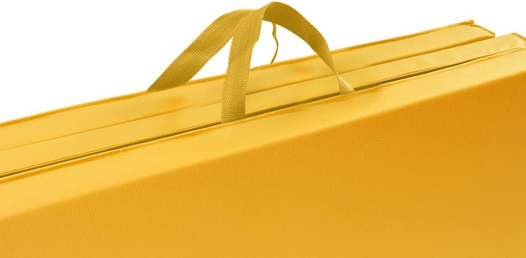 Hop-Sport Turnmatte klappbar - Bodenweichmatte für zuhause 180x60x5cm - Fitnessmatte, Gymnastikmatte
