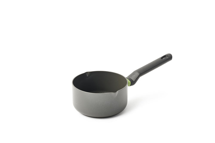 BK Cookware Balans Kochtopf aus Keramische mit Antihaftbeschichtung, 16 cm/1,5 l, mit Ausgiesser, In
