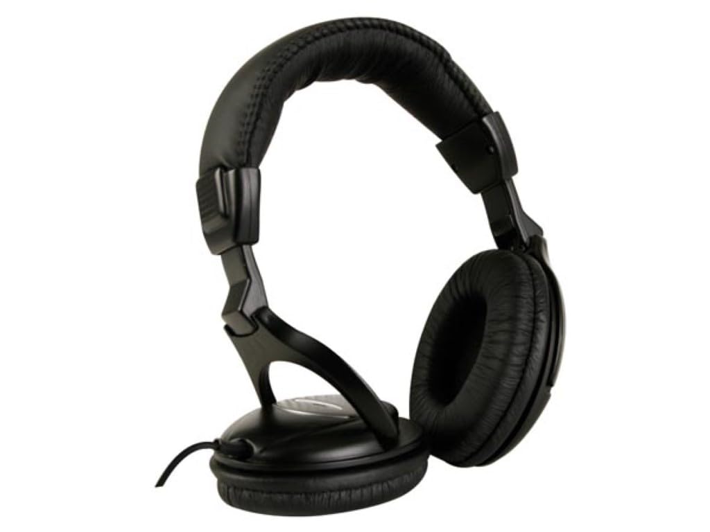Velleman Digitaler Stereo-Kopfhörer, anpassbares Robustes Kopfband, dynamischer Lautsprecher Ø 40 mm