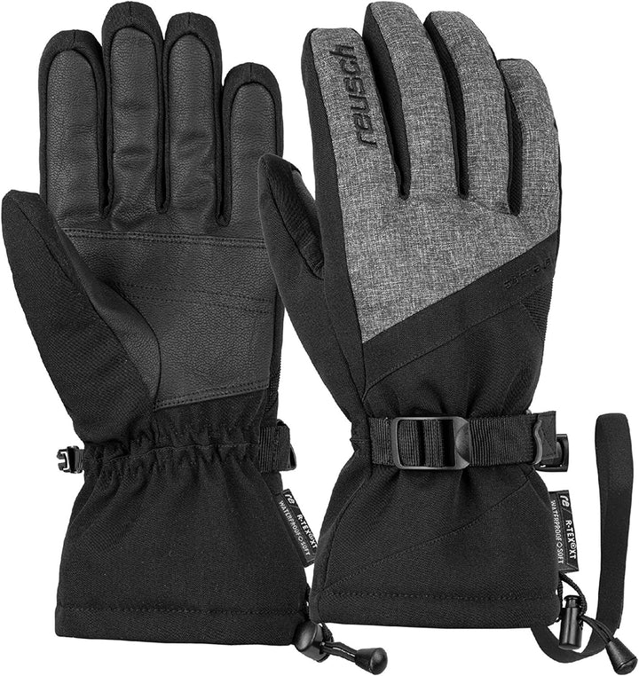 Reusch Herren Outset R-tex Xt mit Handgelenksschlaufe und Wasserdichter Membran angenehm warme Skiha