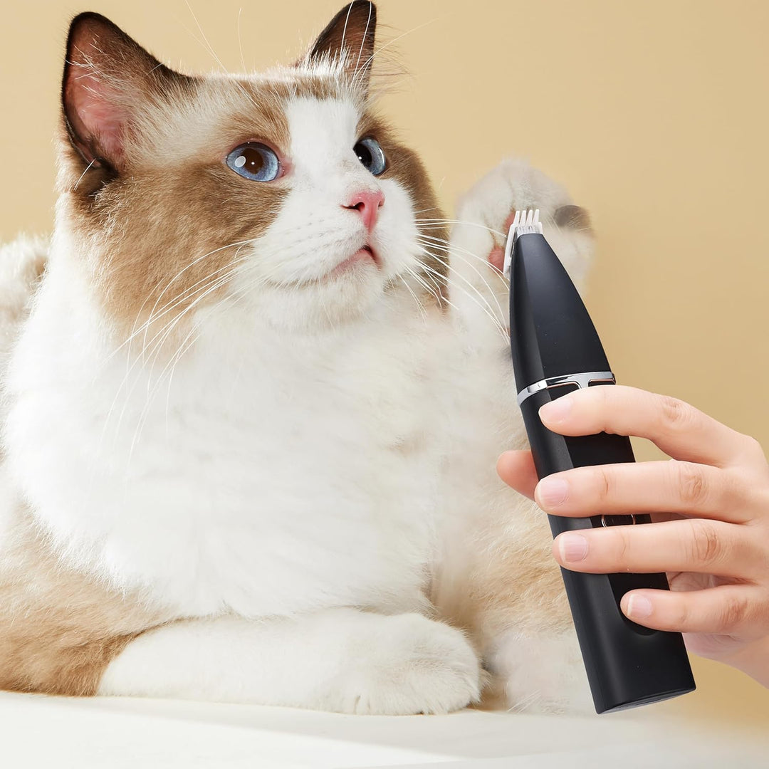 BarberBoss Pet Grooming Clipper, Trimmer für Hunde & Katzen, Profi Hundehaarschneider Kit für Dickes