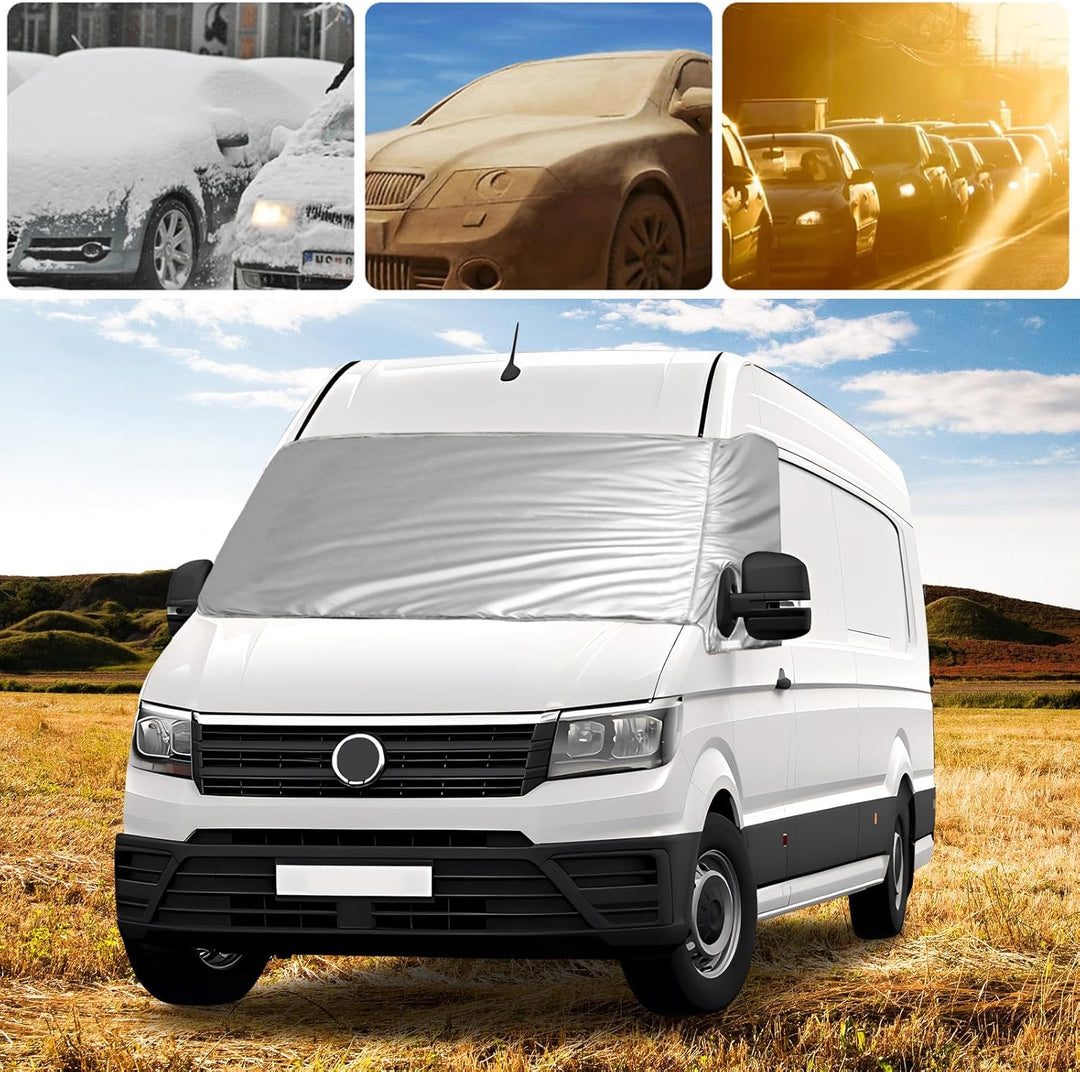 Frontscheibe Wrap Cover Ersatz für VW Crafter 2018-2023 / Grand California, Auto Windschutzscheiben