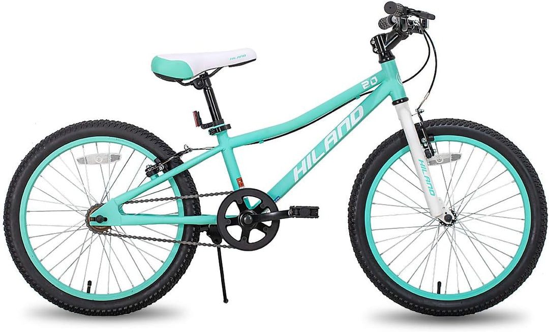 Hiland 20 Zoll Mountainbike für Kinder, Kinderfahrräder für Jungen und Mädchen, mehrere Farben Mintg