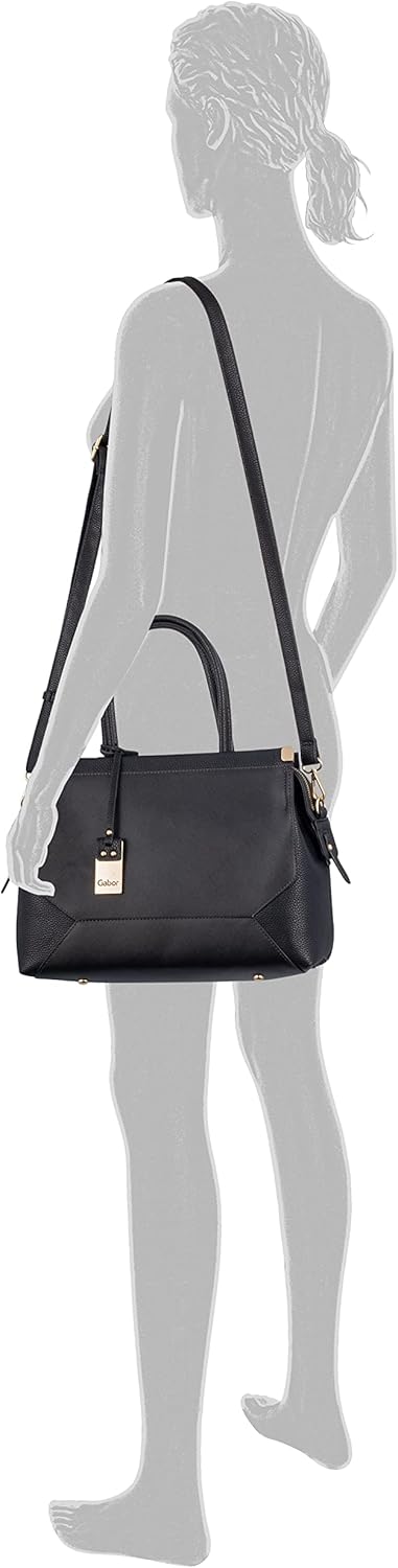 Gabor Damen Geli Shopper, Schwarz