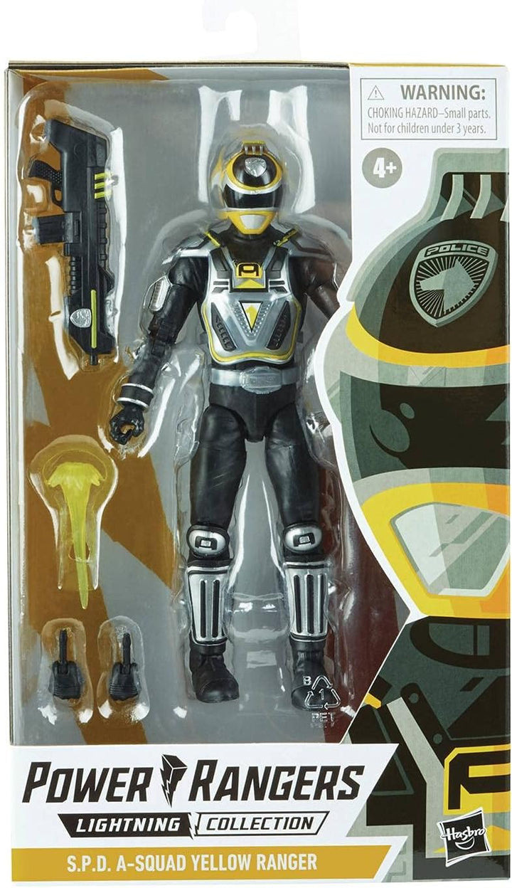 Power Rangers Lightning Collection S.P.D. A-Squad Gelber Ranger Premium Action-Figur (15 cm) zum Sam