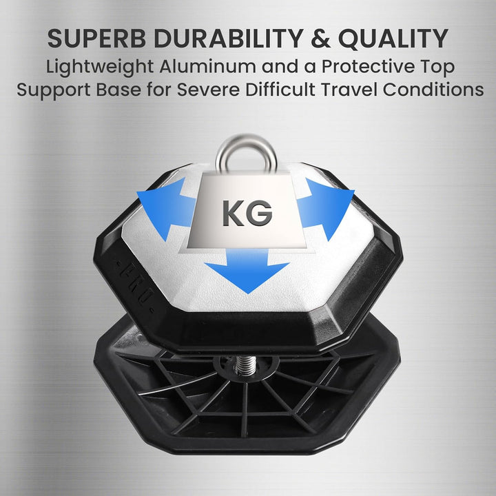 LOVMEAD Golf Travelcover, Golf Protector Travel Covers Support System Backbone-Reiseabdeckung aus Al