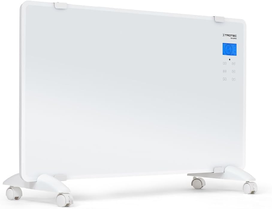 TROTEC Heizlüfter energiesparend TCH 2010 E – Heizleistung 1000 W / 2000 W – Elektrische Heizung mit