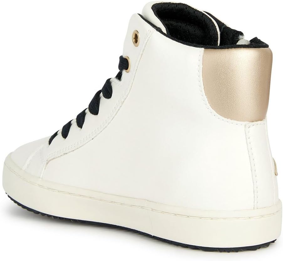 Geox Mädchen J Kalispera Girl A Sneaker 26 EU Lt Ivory Platinum, 26 EU Lt Ivory Platinum