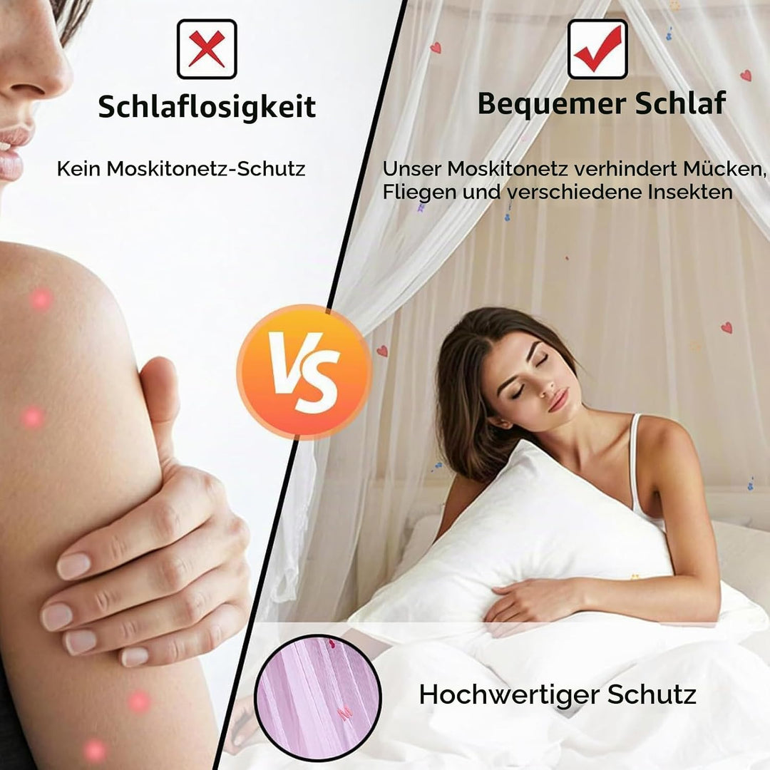 Betthimmel Mädchen Moskitonetz Bett Kinder Mosquito Netz Bett Himmel für Kinderzimmer Hängendes Mück