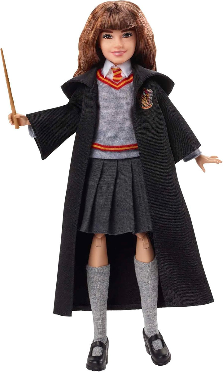 HARRY POTTER Hermine Granger - Hogwarts-Uniform, Gryffindor-Robe und personalisierter Zauberstab für