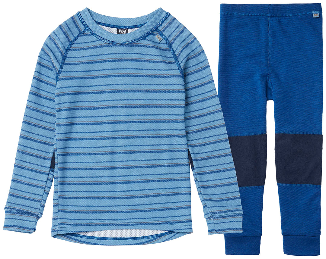 Helly Hansen Unisex Kinder HH Lifa Merino Thermounterwäsche Set 1 Jahr Blau, 1 Jahr Blau
