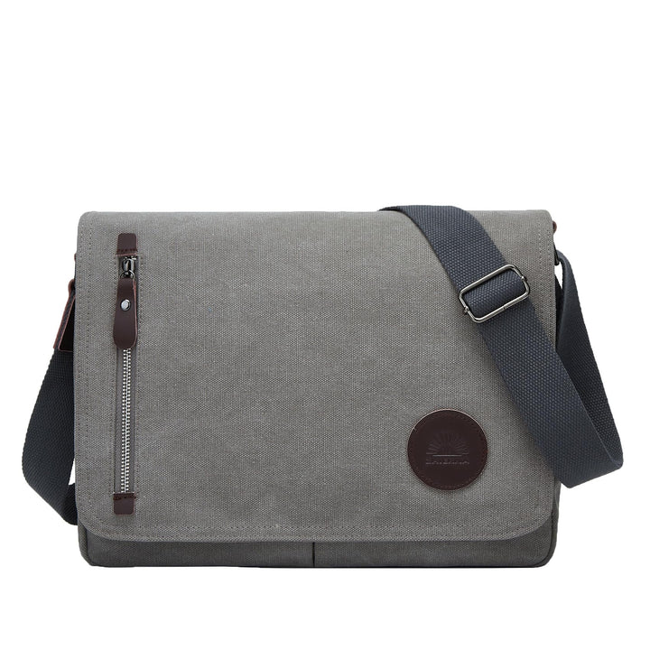 ZHIERNA Umhängetasche Herren für Herren und Damen, Canvas Messenger Bag, Vintage schultertasche für