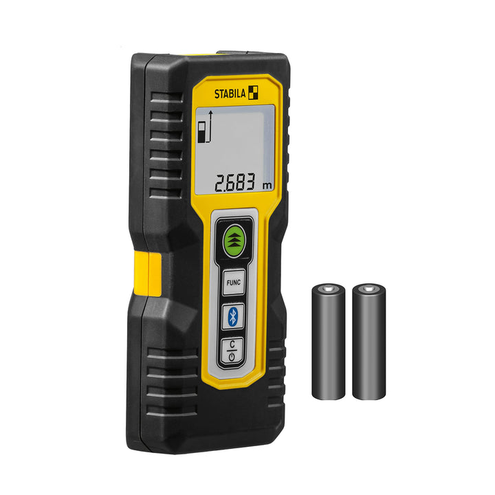 STABILA Laser-Entfernungsmesser LD 250 BT, Bluetooth Smart 4.0, max. Messbereich 50 m, 4 Messfunktio
