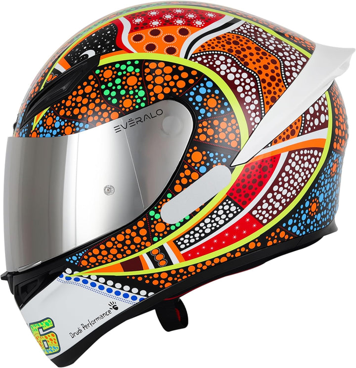Everalo Kompatibel mit Agv K1 Visier - K3sv - K5 - K5s - K1s - S4sv - Horizon - Skyline - Strada - S