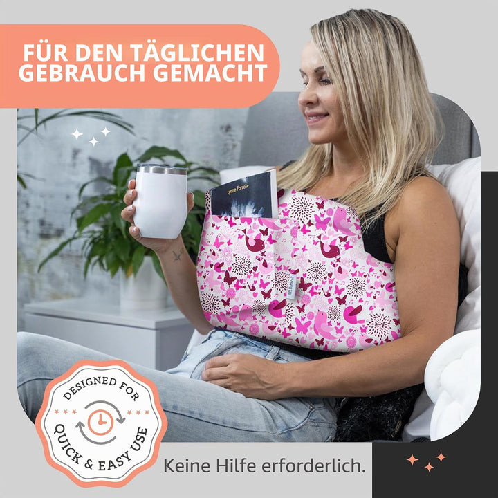 W&F HOME Postoperationskissen, Mastektomie, nach Brustkrebs, Operationen, Erholung, Bauch Tuck, C-Se