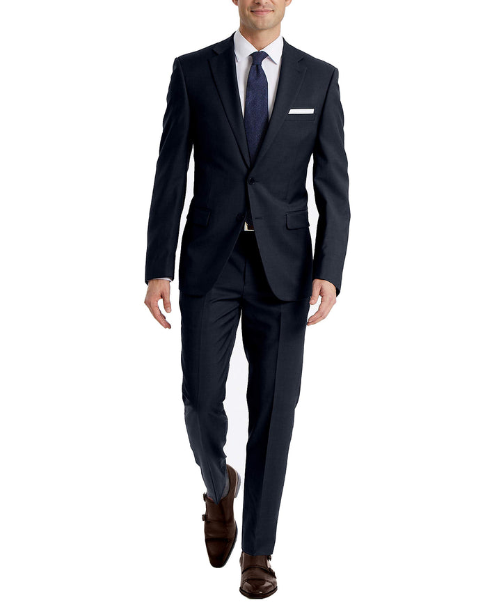 Calvin Klein Herren Slim Fit Suit Separates Business-Anzug Jacke 36W / 30L Anzughose Solid Navy, 36W