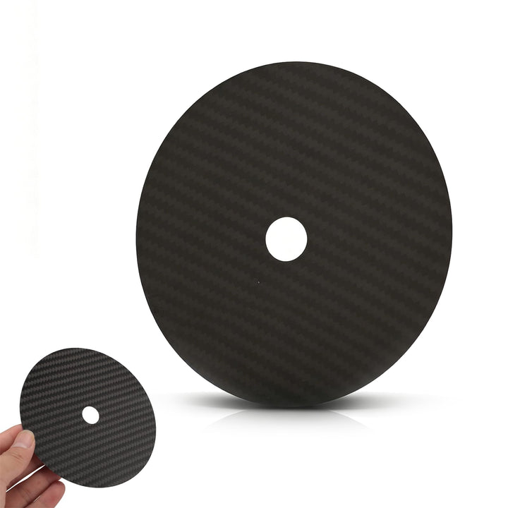 CD-Tuning-Matte, Vibrationsabsorbierendes Carbonfaser-CD-Stabilisierungspad, 0,2 Mm Dicke, 12 Mm Dur