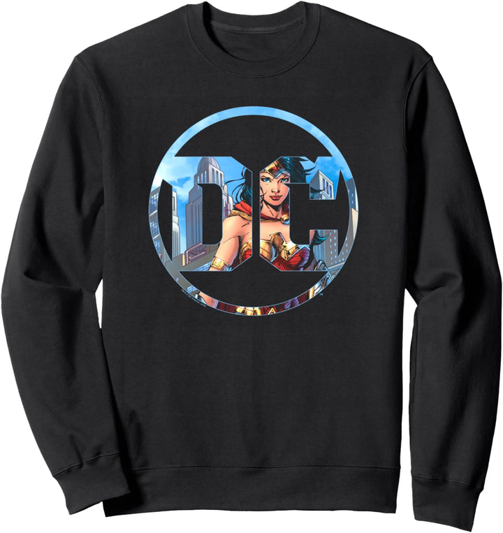 Wonder Woman DC Comics Logo Sweatshirt