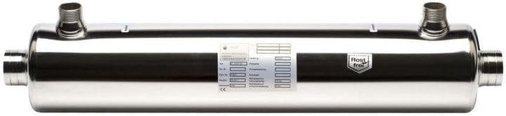 SAXONICA Pool Heizung Wärmetauscher Dapra-HWT-VA 65 | Edelstahl V4A | 84 kW