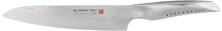 Global SAI-02 Tranchiermesser, 21cm Hammerdesign