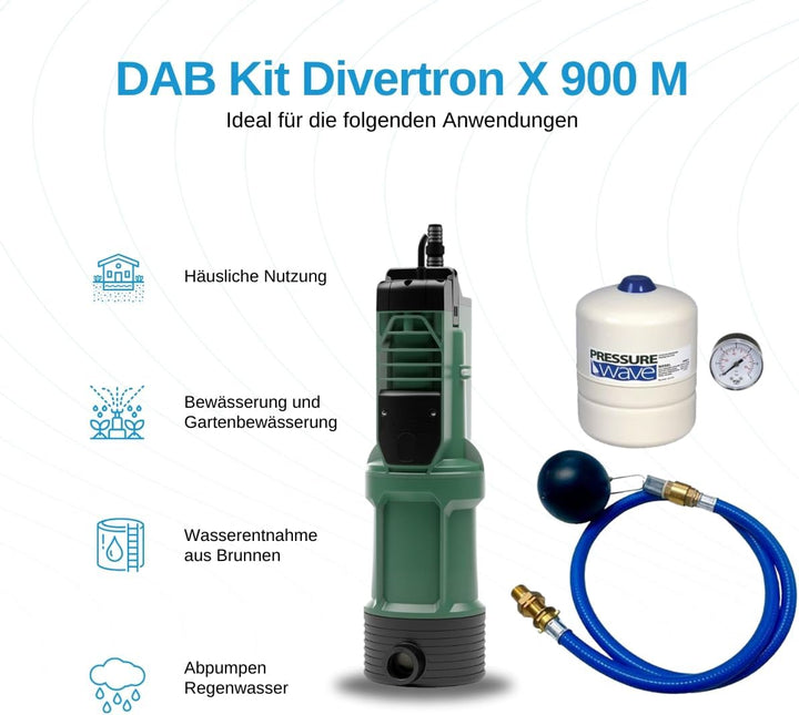 DAB Kit Divertron X 900 M Tauchdruckpumpe