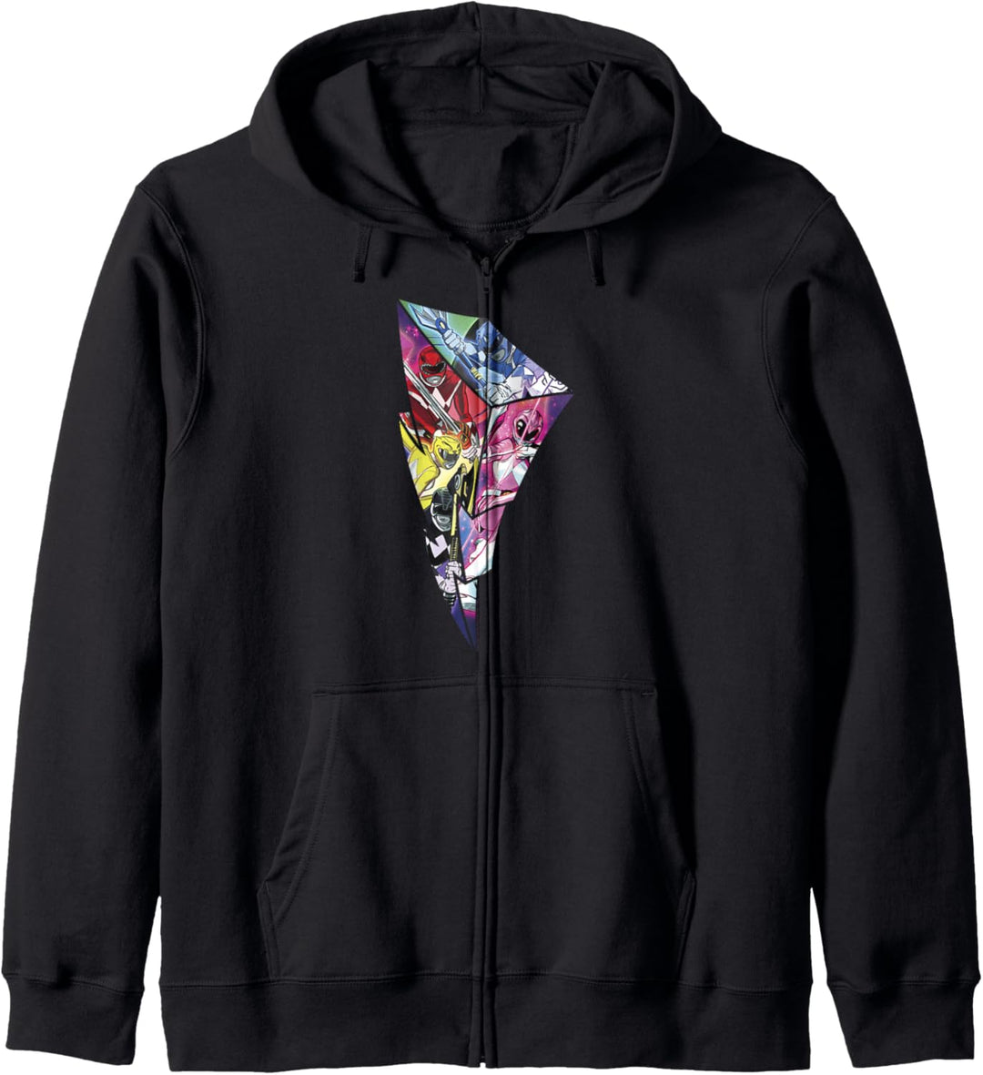 Power Rangers Retro Full On Megazord Pose Kapuzenjacke