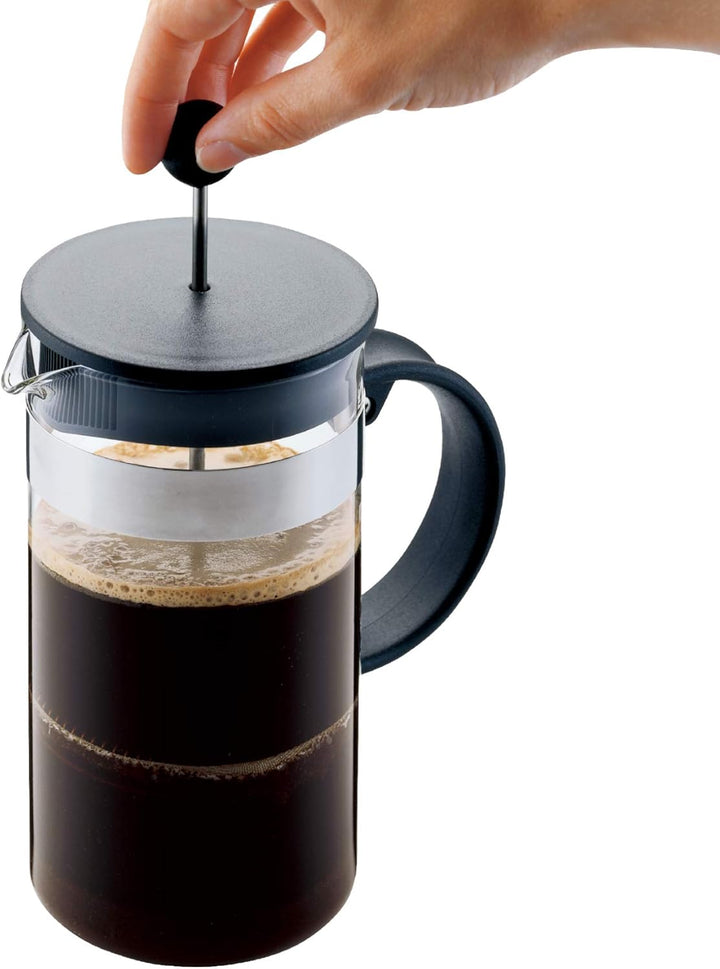 Bodum 1573-01 bistroNOUVEAU Kaffeebereiter (French Press System, Spülmaschinengeeignet), 0,35 liters