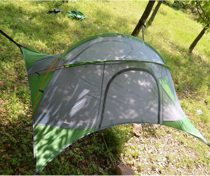 Sanbore Baumzelt Tree Tent Antennen Hängematte Zelt für 2-3 Personen, Familien Outdoor Campingzelt X