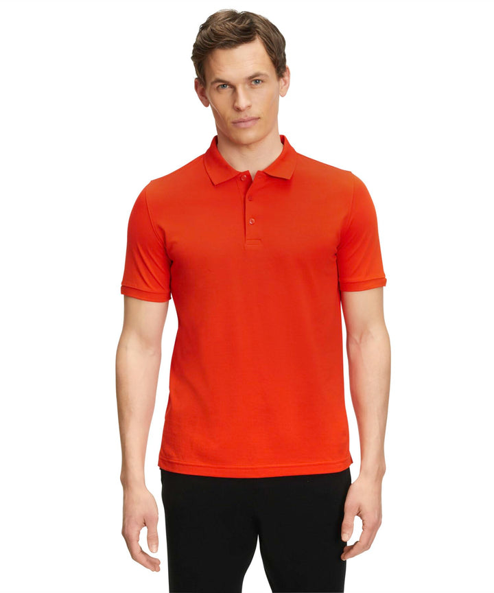 FALKE Herren Basic Polo Shirt Piqué Polohemd weich hautfreundlich atmungsaktive Baumwolle 1 Stück S