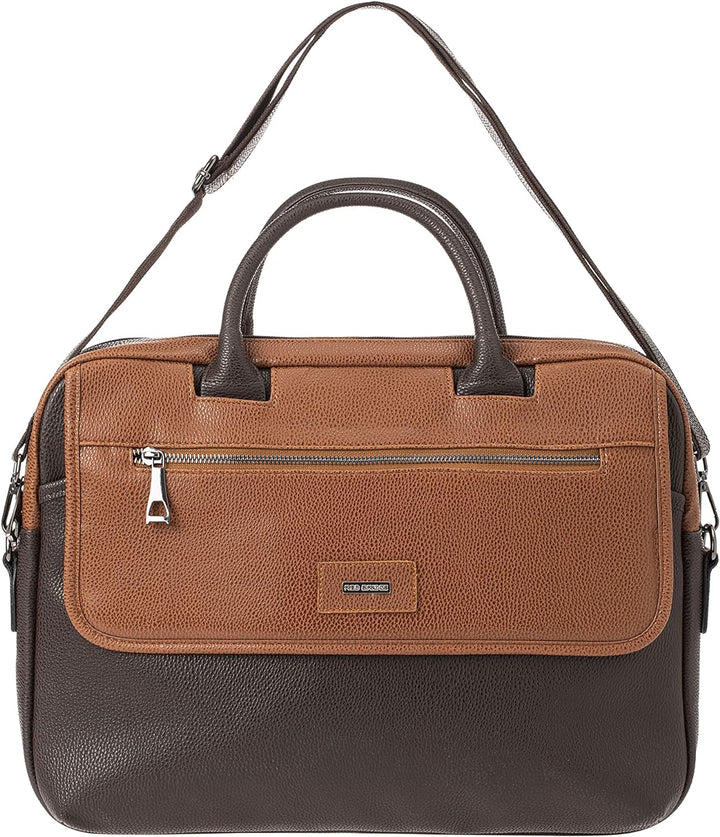 Redbridge Herren Schultertasche Messenger Bag Umhängetasche Kunstleder Braun, Braun