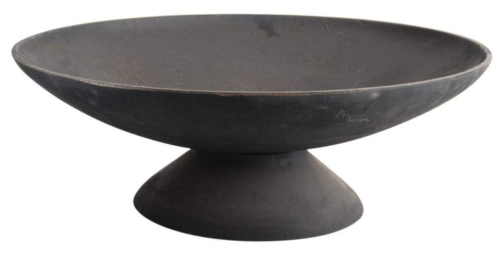 Esschert Design Gusseiserne Feuerschale niedrig L, schwarz, 59x59x20.5 cm, FF44 59 x 59 x 20.5 cm, 5