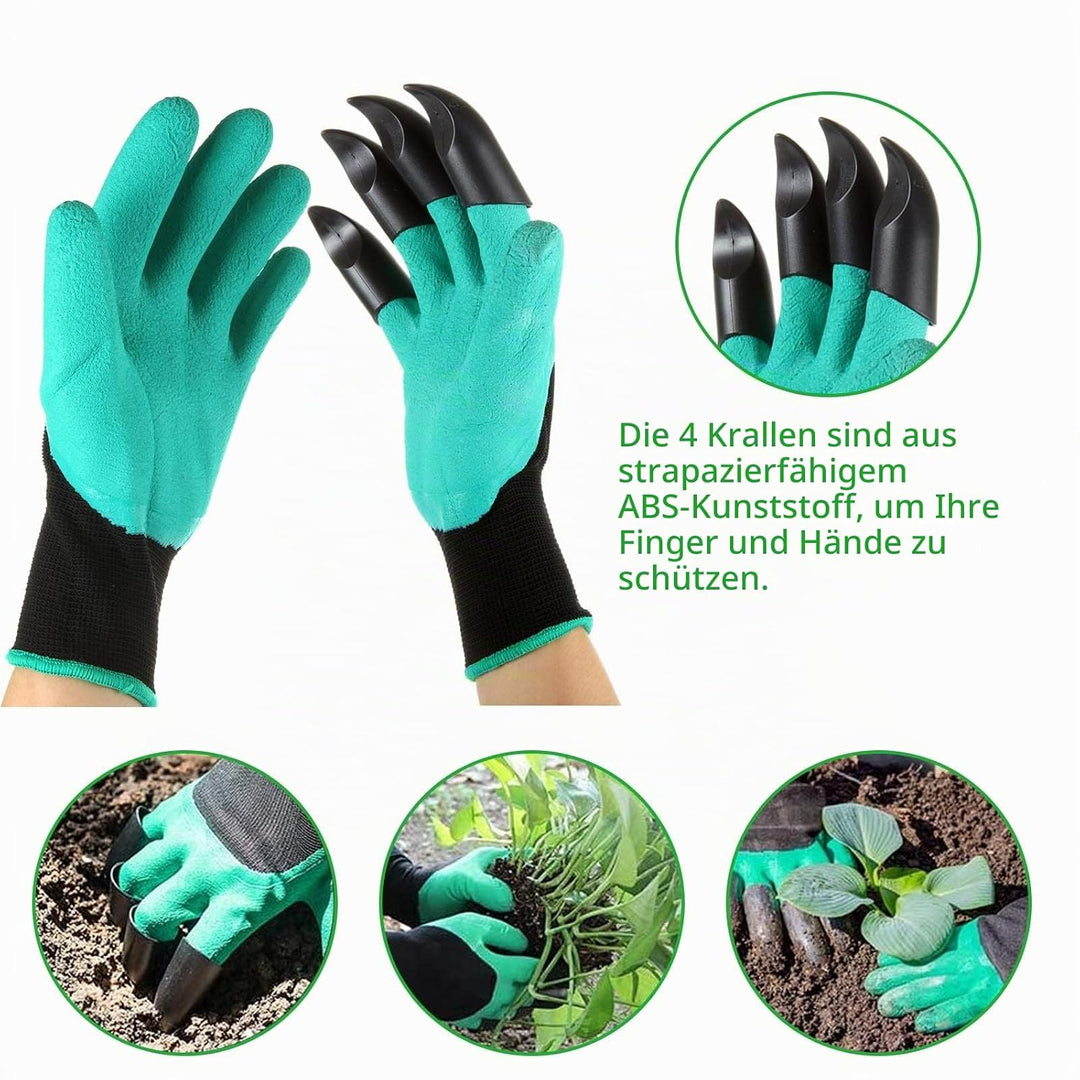 SENENQU 3 Stück Gartenbohrer Erdbohrer Ø80mm × 300mm + Ø40mm × 420mm + Ø40mm × 220mm Garten Erdbohre