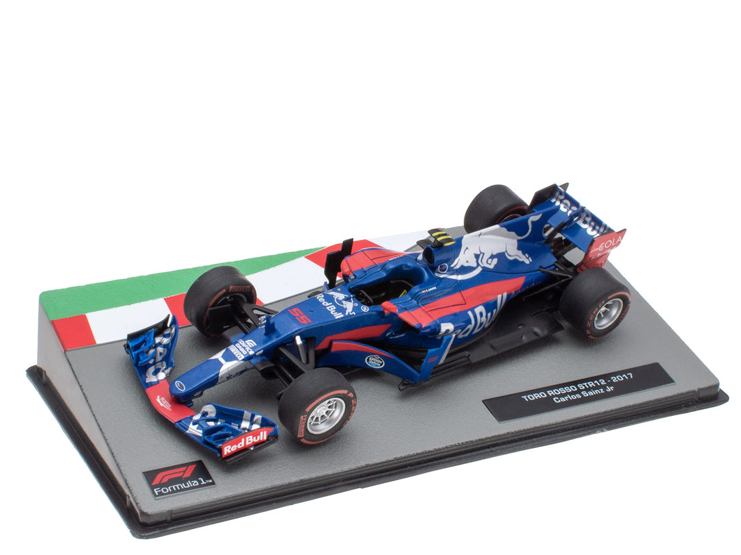 OPO 10 - Miniaturauto Formel 1 1/43 kompatibel mit RED Bull STR12 – Carlos Sainz Jr – 2017 – FD118