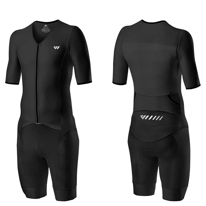 Lo.gas Herren Pro Trisuit Kurzarm Triathlonanzug für Ironman-Rennen und Triathlon-Wettkämpfe - Hochw