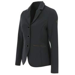 Equi-Theme Damen Turnierjacket Bale schwarz 42 Schwarz, 42 Schwarz