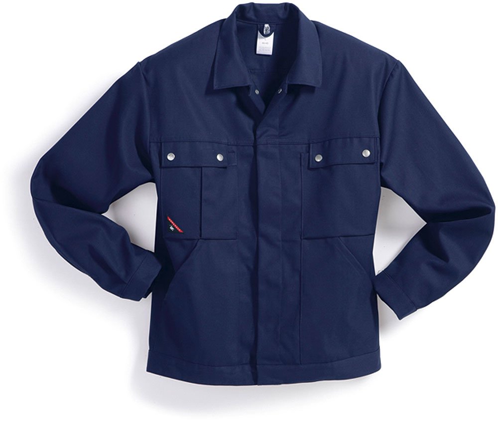 BP 1479-720-10-28/29 Arbeitsjacke, Verdecktes Druckknopfband und Taschen, 305,00 g/m² Verstärkte Bau