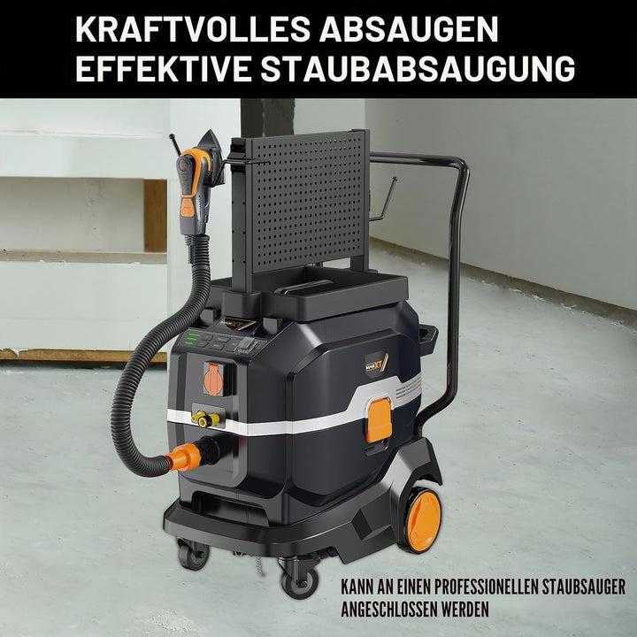 MAXXT Maus-exzenterschleifer mit bürstenlosem Motor, 350W, 3mm Orbit, 4000-10000 U/min, Schleiffläch