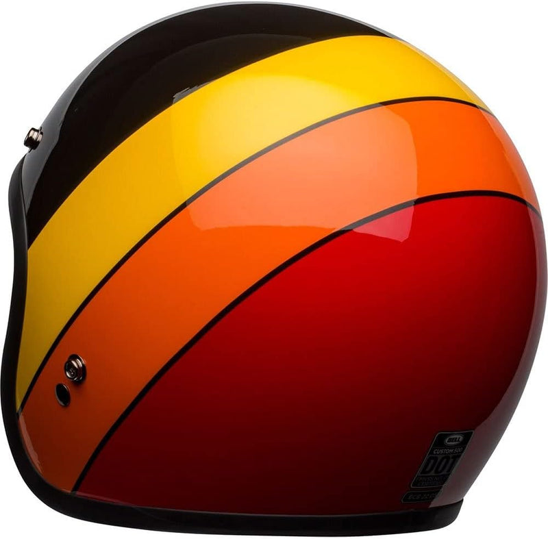 BELL CASCO CUSTOM 500 RIF BK-YL-OR-RD S ECE