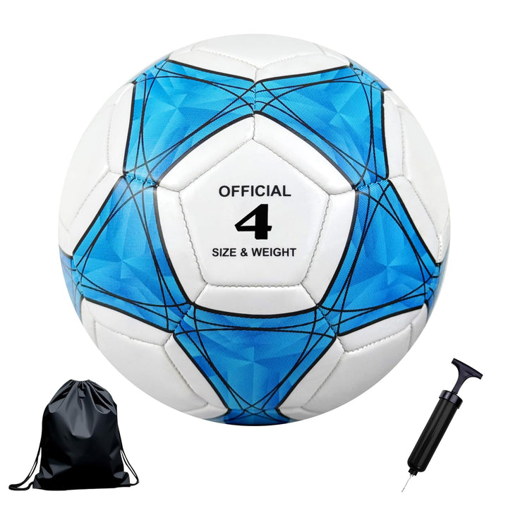 Fussball Grösse 4/5 Kinder,Fussball Kinder,Standard Trainingsfussball, Lederfussball,Verhindern Spre