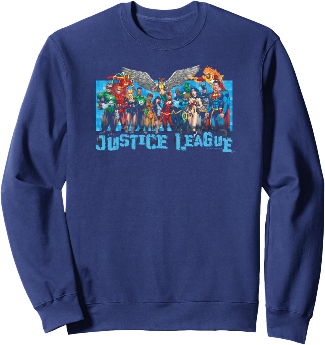 Justice League League Lineup Sweatshirt